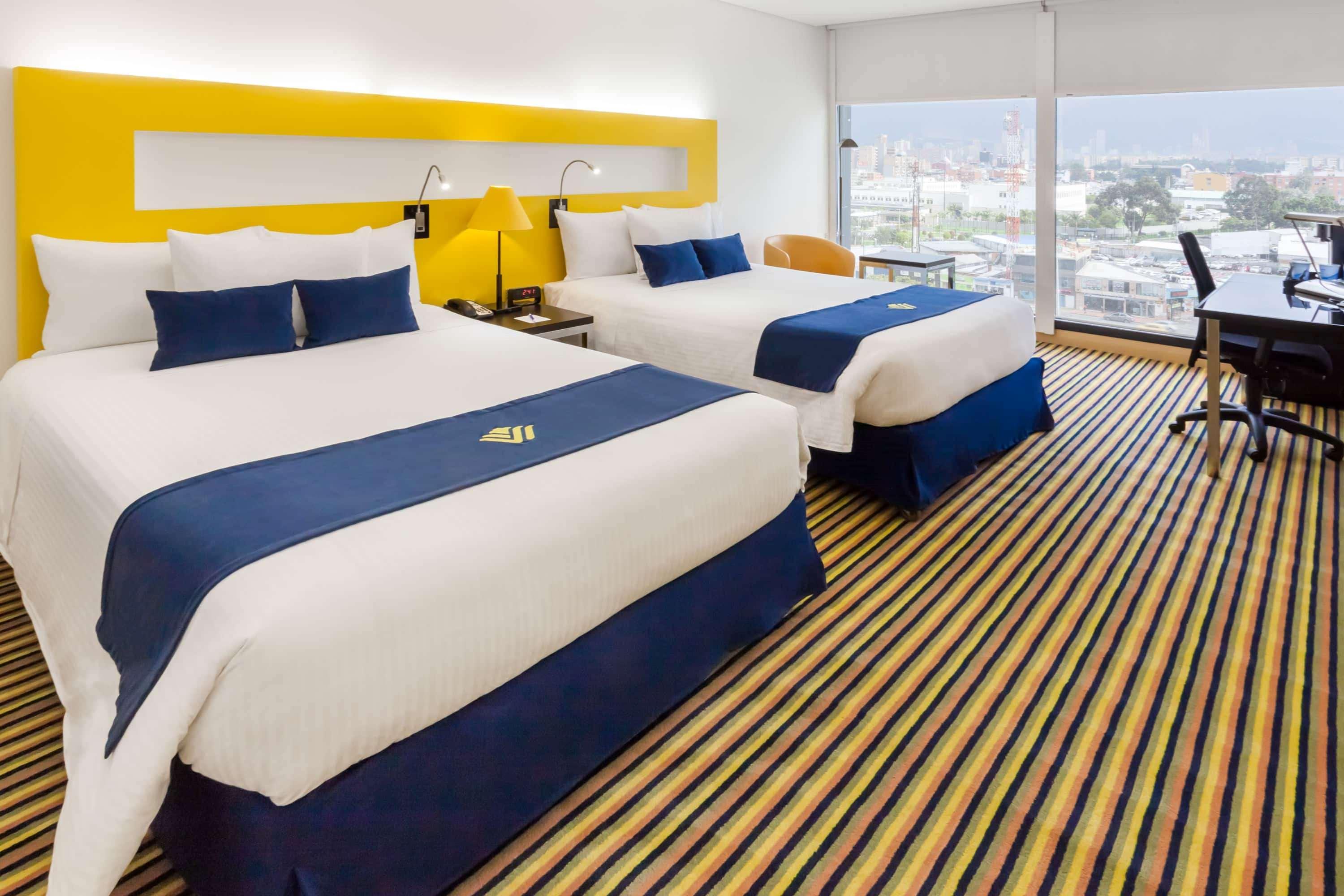 Wyndham Bogota Hotell Eksteriør bilde A typical room at the hotel